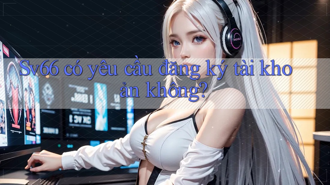Sv66 có yêu cầu đăng ký tài khoản không?