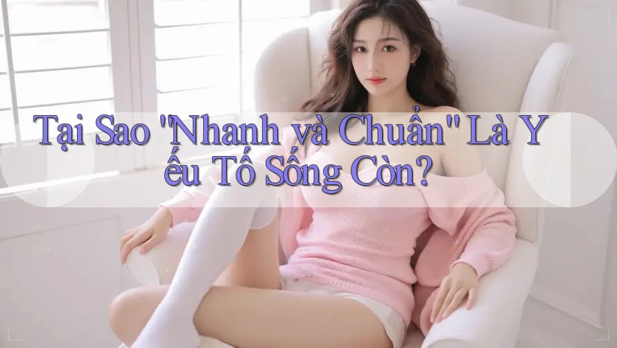 Tại Sao “Nhanh và Chuẩn” Là Yếu Tố Sống Còn? Tại Sao “Nhanh và Chuẩn” Là Yếu Tố Sống Còn?