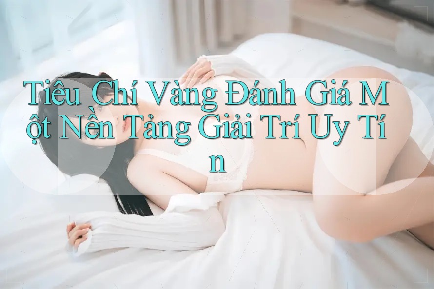 Tiêu Chí Vàng Đánh Giá Một Nền Tảng Giải Trí Uy Tín