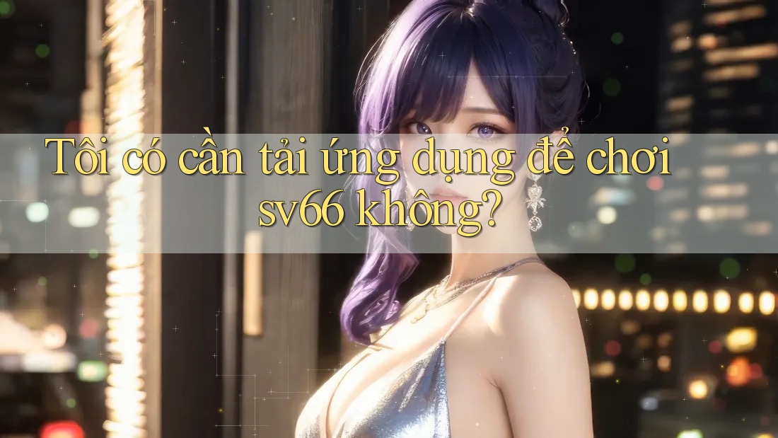 Tôi có cần tải ứng dụng để chơi sv66 không? Tôi có cần tải ứng dụng để chơi sv66 không?