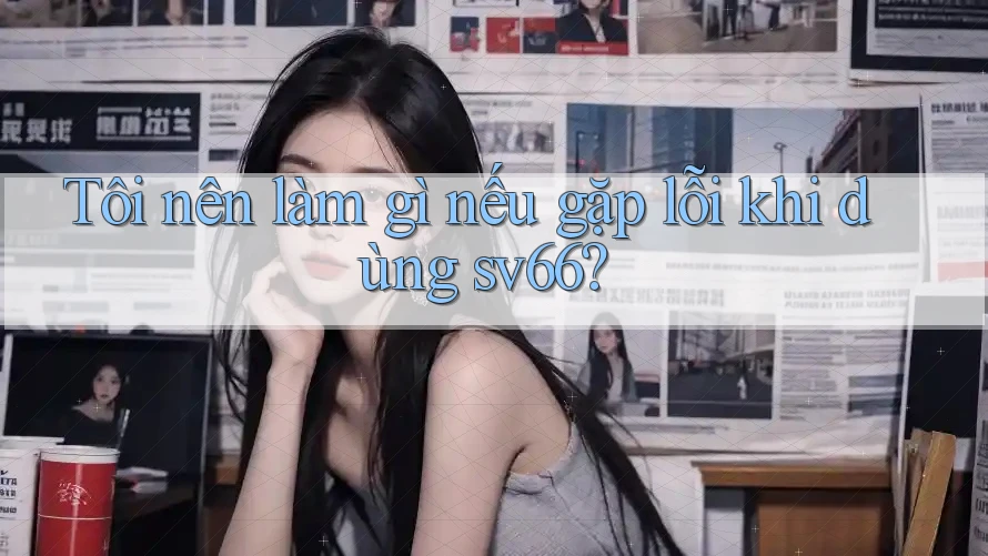 Tôi nên làm gì nếu gặp lỗi khi dùng sv66? Tôi nên làm gì nếu gặp lỗi khi dùng sv66?