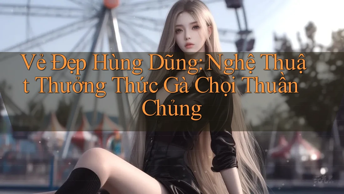 Vẻ Đẹp Hùng Dũng: Nghệ Thuật Thưởng Thức Gà Chọi Thuần Chủng Vẻ Đẹp Hùng Dũng: Nghệ Thuật Thưởng Thức Gà Chọi Thuần Chủng